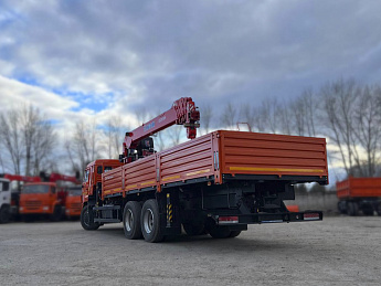 Бортовой КАМАЗ 65115 с КМУ KANGLIM KS2056H (без сп/места)_2