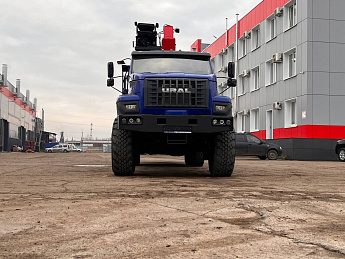 Бортовой УРАЛ 4320 с КМУ УММ УММаш 816Т_2